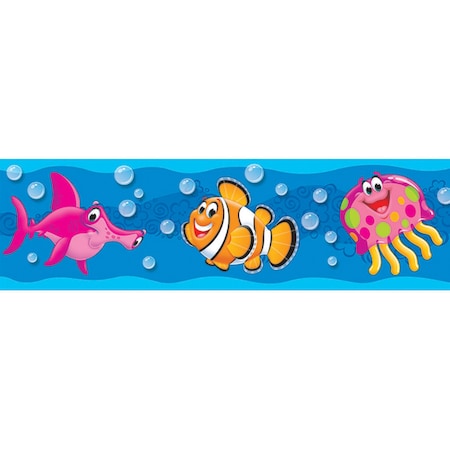 Trend Enterprises Sea Buddies Bolder Borders, 35.75 Feet/Pack, PK6 T85130